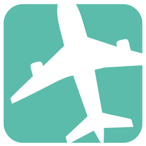 Flugzeug Icon